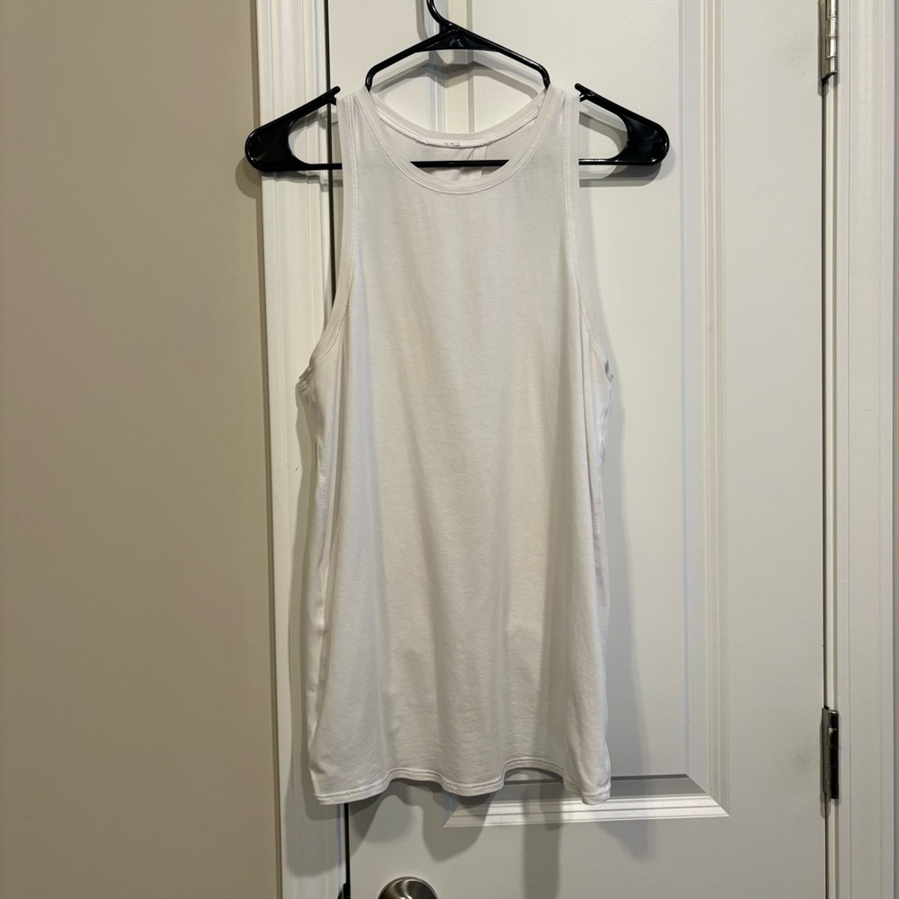 Lululemon All Tied Up Tank in White